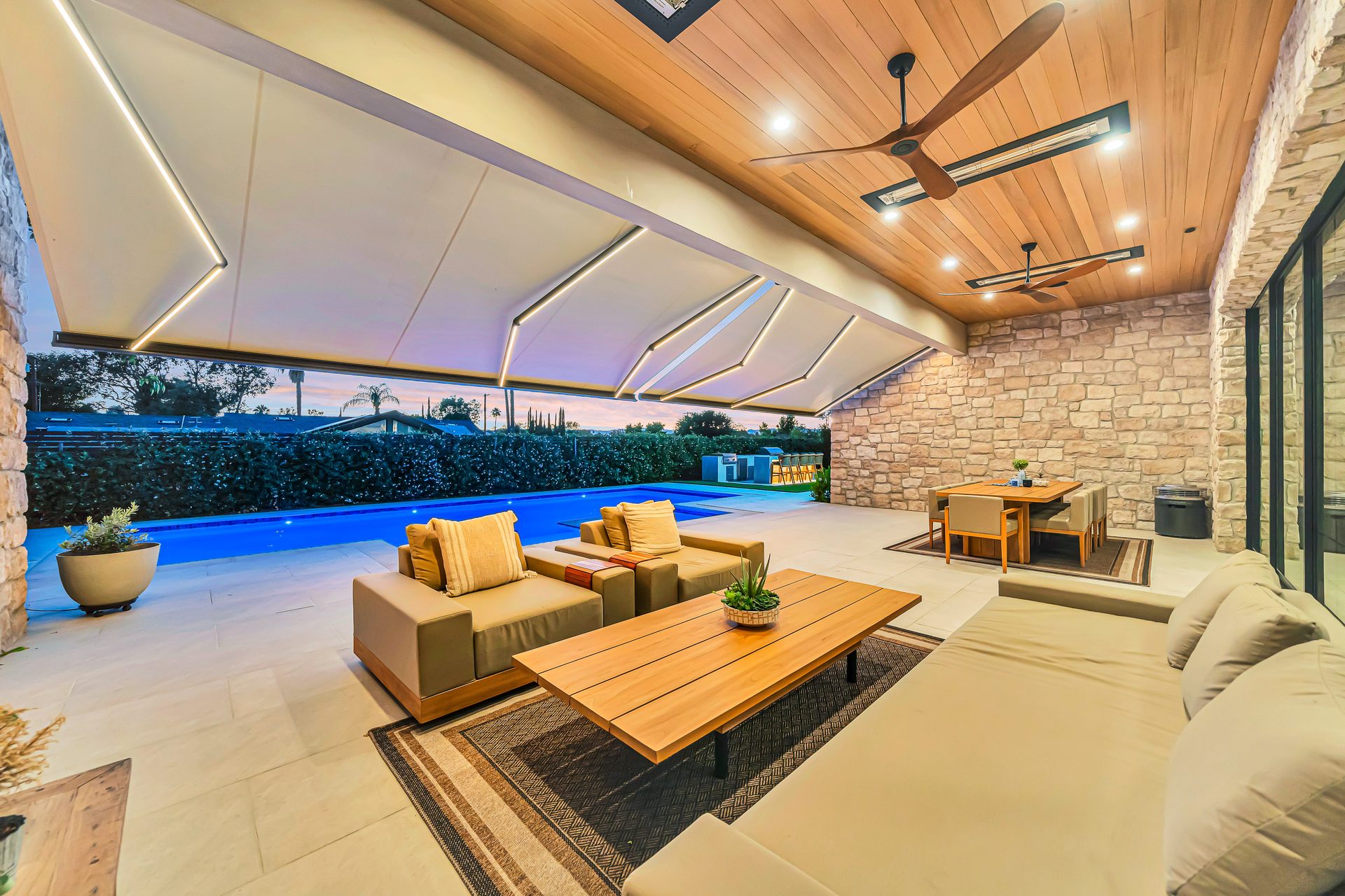 Custom Pools & Spas project by Pacific Green Homes in California